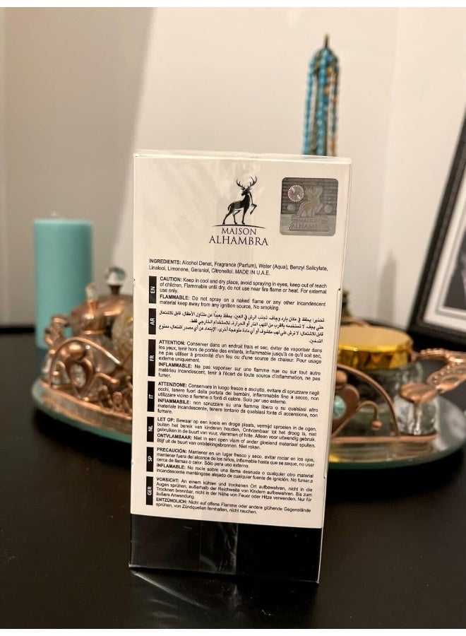 MAISON ALHAMBRA Jean Lowe Noir Eau de Parfum 100ml - Image 5